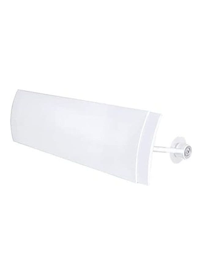 Adjustable Air Conditioner Wind Deflector Anti Direct Blowing Baffle J6 White