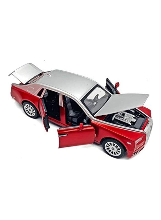 1:32 Scale Die Cast Pull Back Rolls Royce Wraith With Openable Doors, Music And Light Multicolour 5x9x5inch