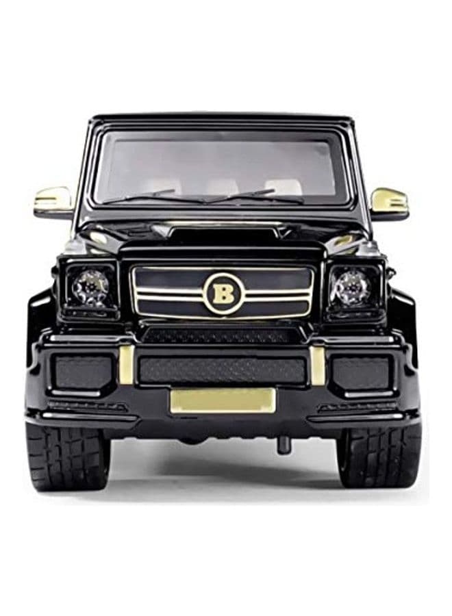Die Cast Brabus Benz Pull Back Car Toy Multicolour 5x12x6inch