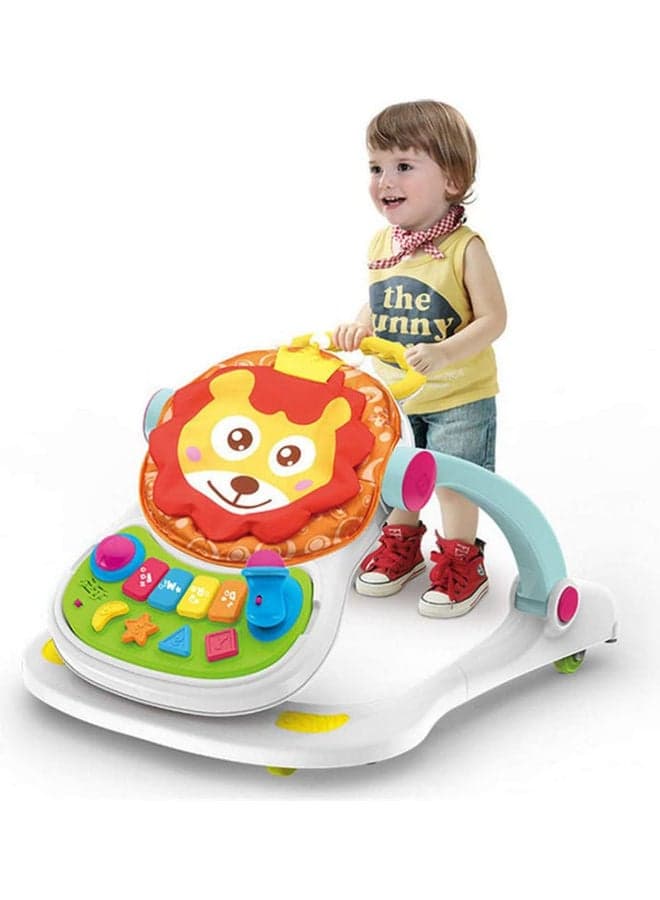 Multi-Functional Baby Walker With Music