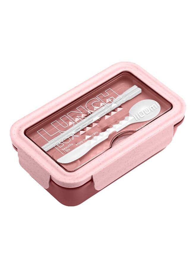 Leak Proof Bento Lunch Box Pink