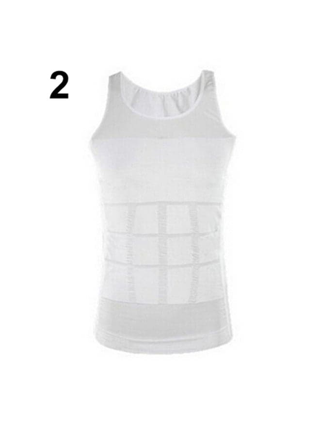 Slim Body Shaper Vest White