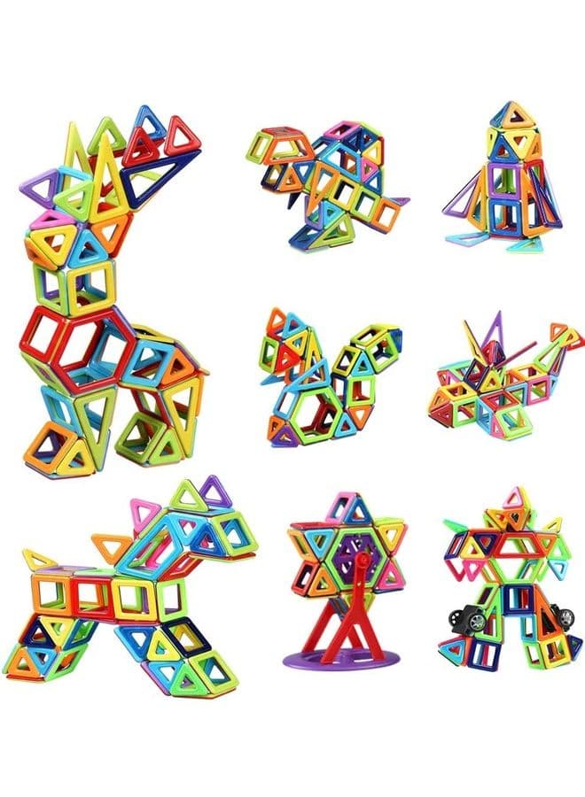 114-Piece Magnetic Building Toy