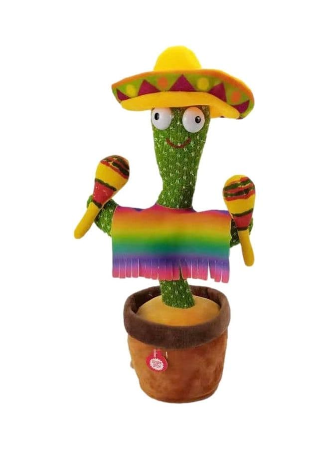 Dancing Plant Cactus Plush Stuffed Toy With Music