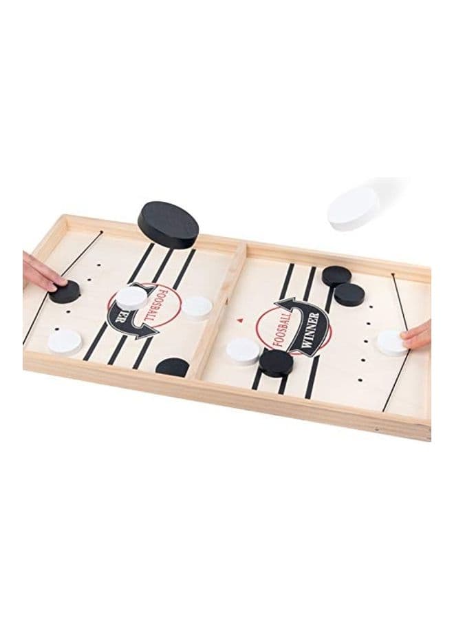 Wooden Fast Sling Puck Game