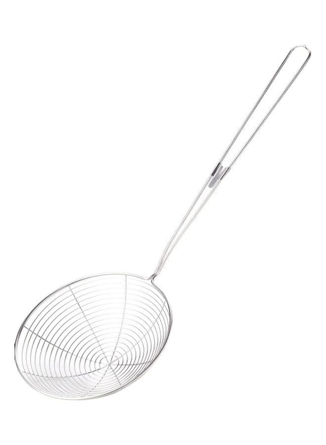 Stainless Steel Wire Mesh Fried Filter Silver