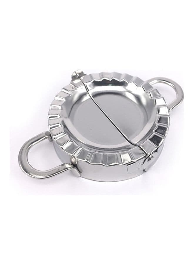 Stainless Steel Dumpling Maker Dough Cutter Silver