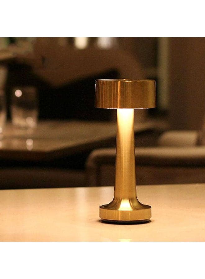 Retro Minimalist Decorative Small Table Lamp Gold