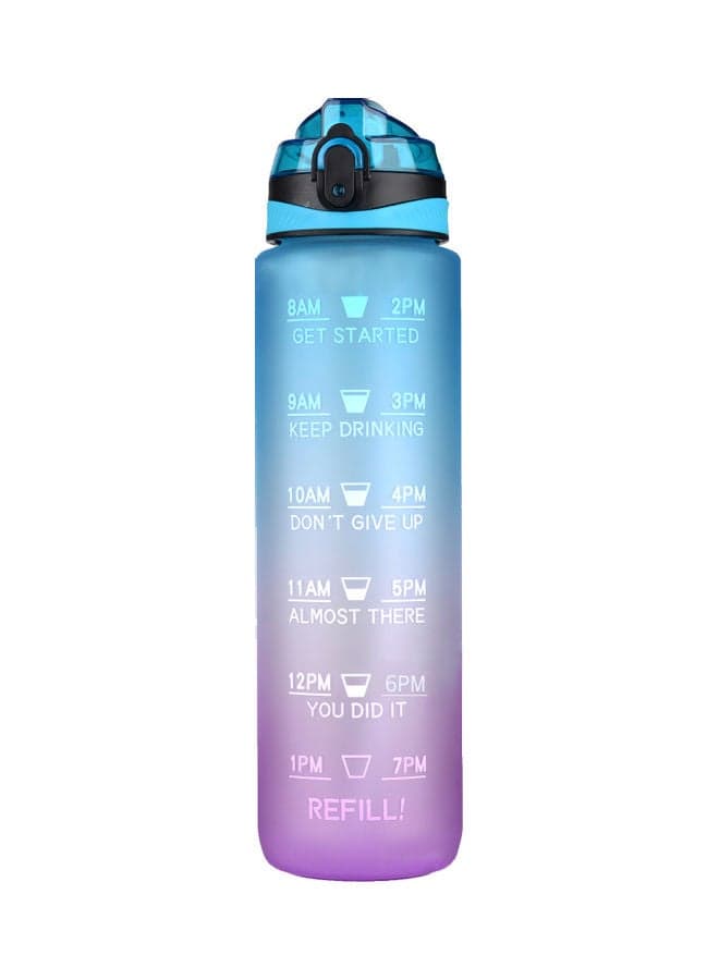 Leakproof Water Bottle With Time Marker