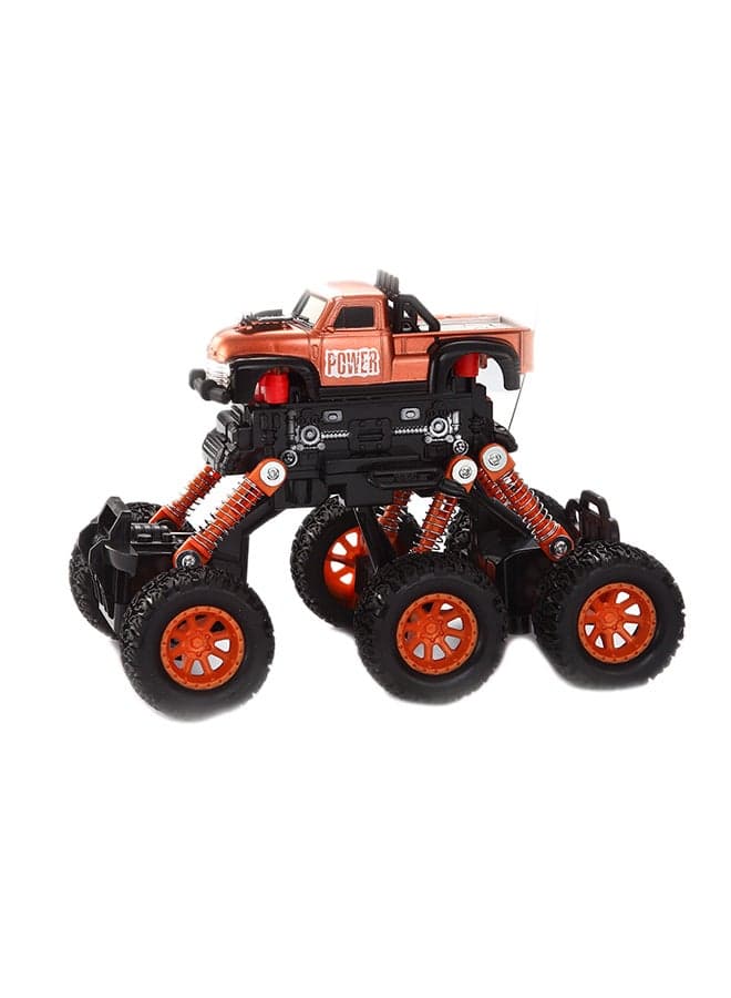 Four Way Six Wheel Simulation Hummer
