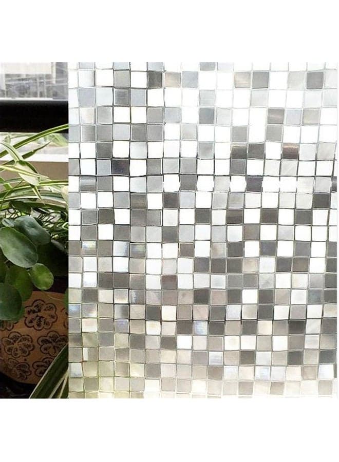 Glue Static Decorative Window Films Multicolour 40 x 100cm