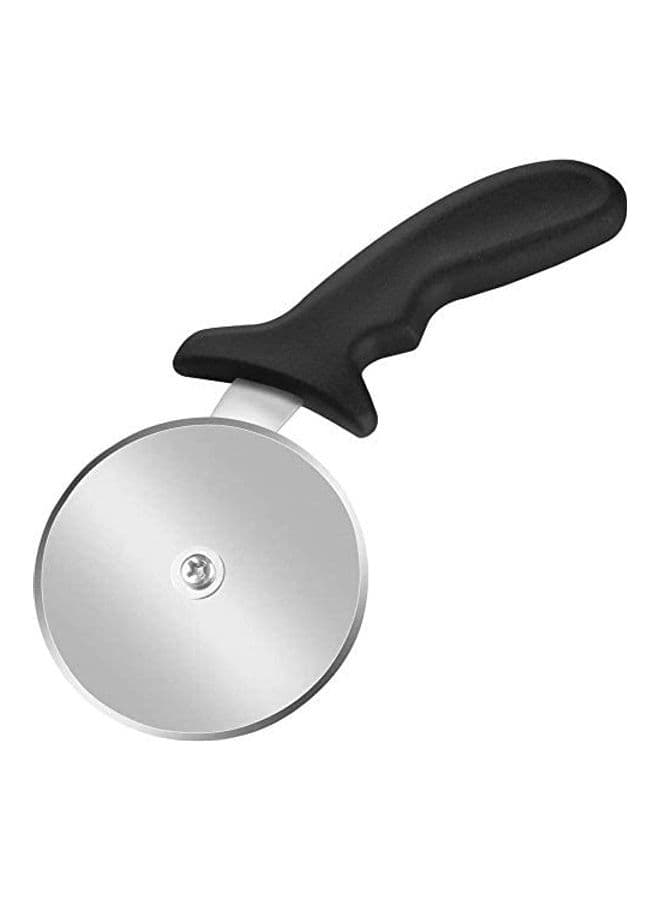 Stainless Steel Pizza Cutter Wheel Black/Silver
