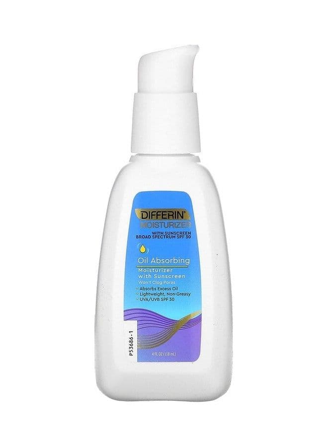 Oil Absorbing Moisturizer With Sunscreen Multicolour 118ml