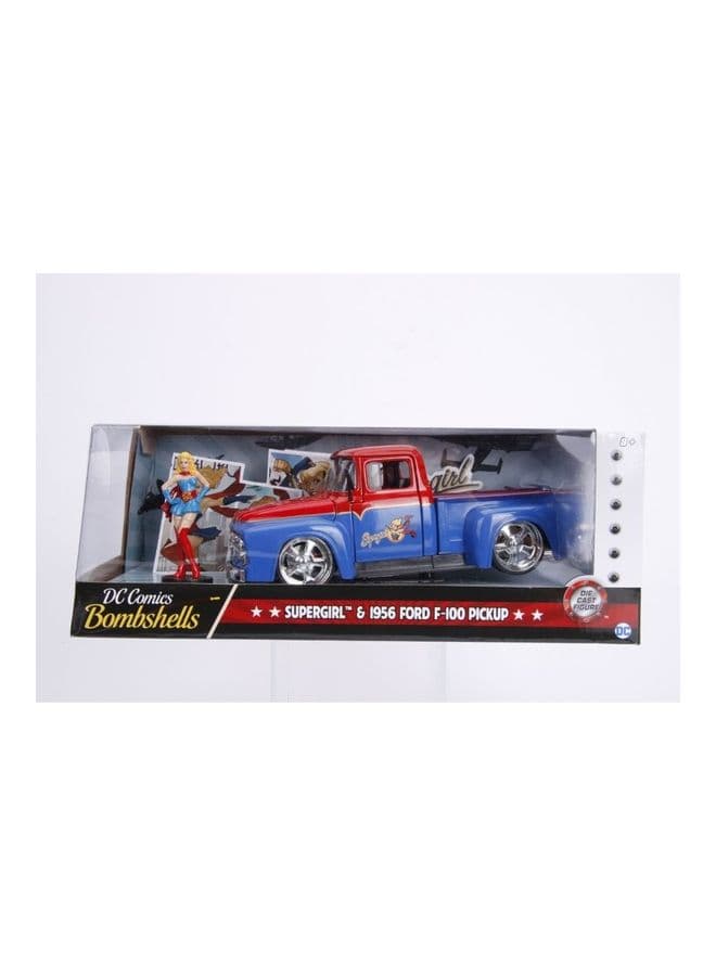 Supergirl & 1956 Ford F100 Pickup Toy