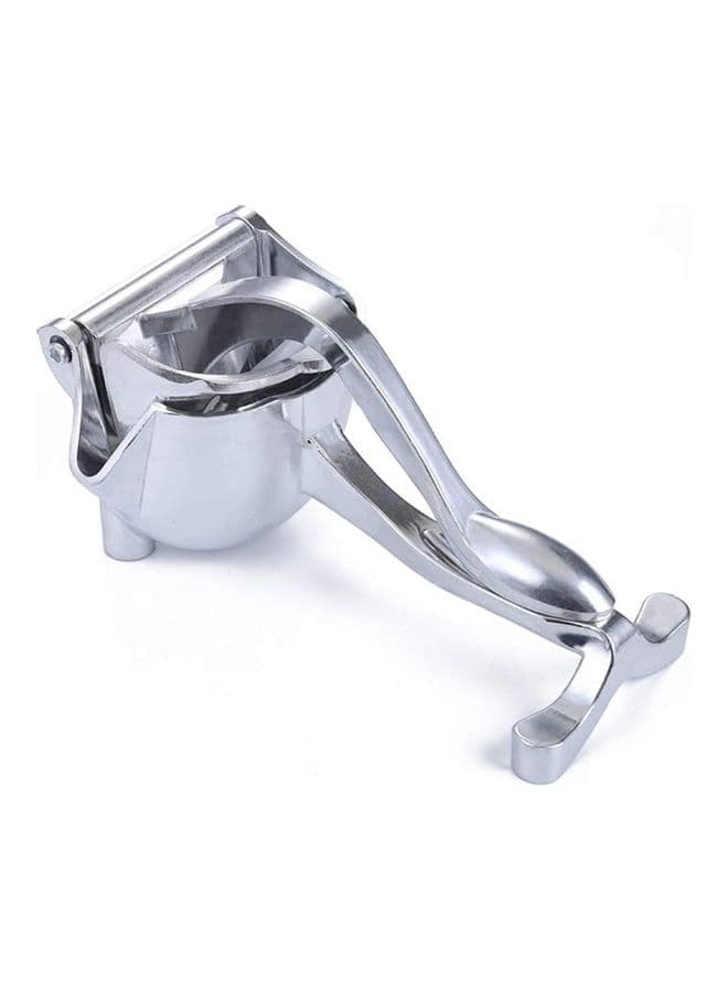 Stainless Steel Manual Juicer Silver 22.1x11.9x10.9cm