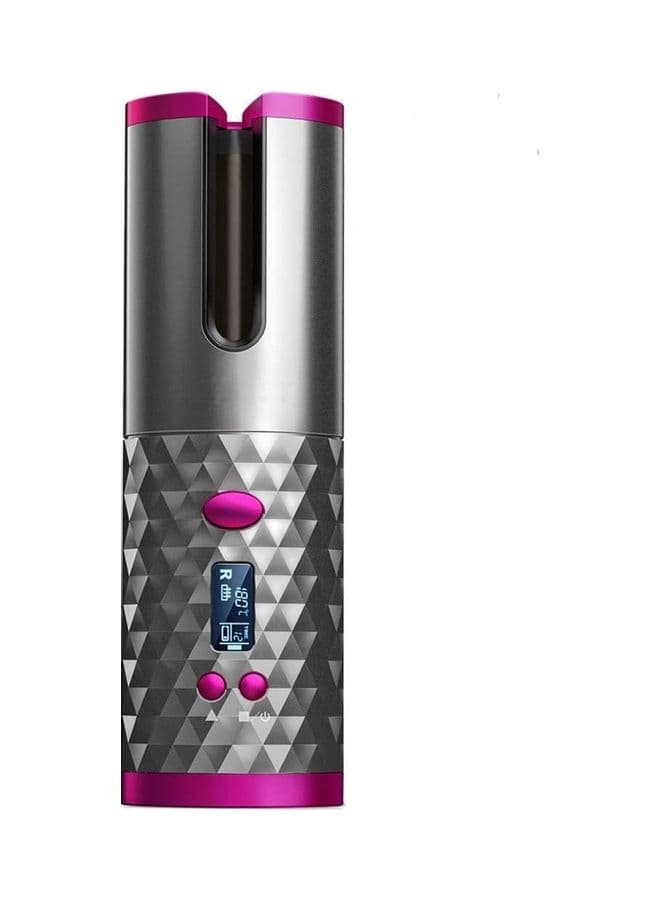 Rechargeable  Automatic Hair Curler Black/Pink