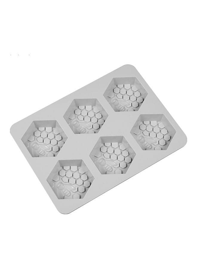 Silicone Honeycomb Cake Mold Grey