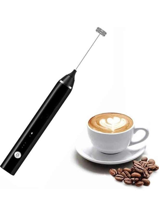 Electric Milk Foam Maker Black/Silver