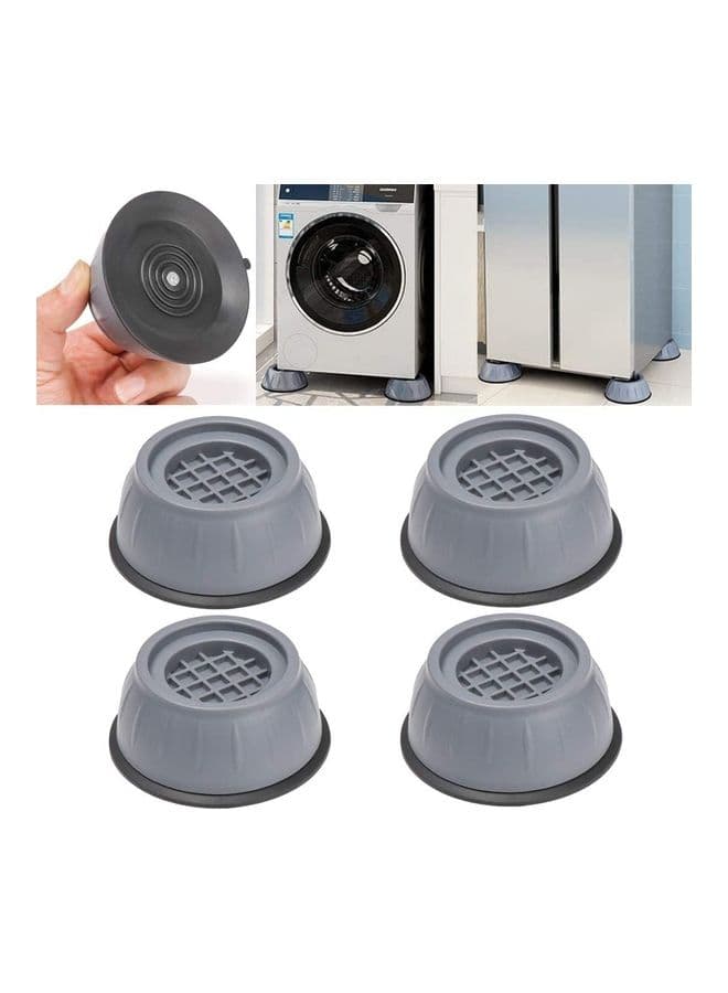 Set Of 4 Anti Vibration Washing Machine Pads Multicolour