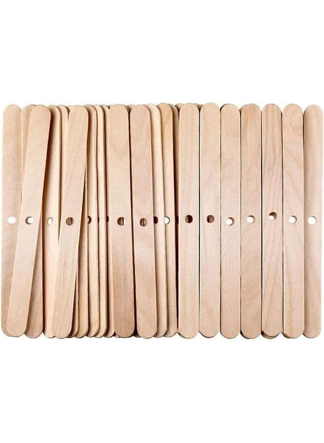 100-Piece Candle Wick Holder Set Beige/Brown One Size
