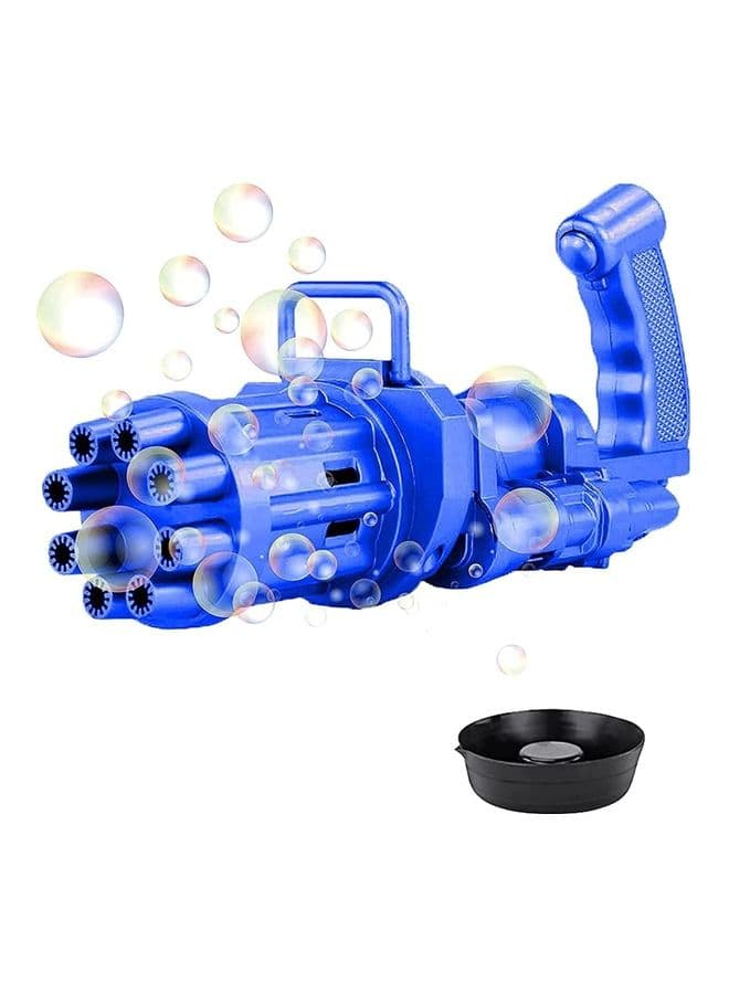 8-Hole Electric Bubble Maker Machine Gun Toy