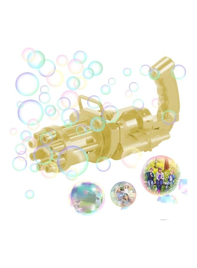 8-Hole Electric Bubble Maker Machine Gun Toy