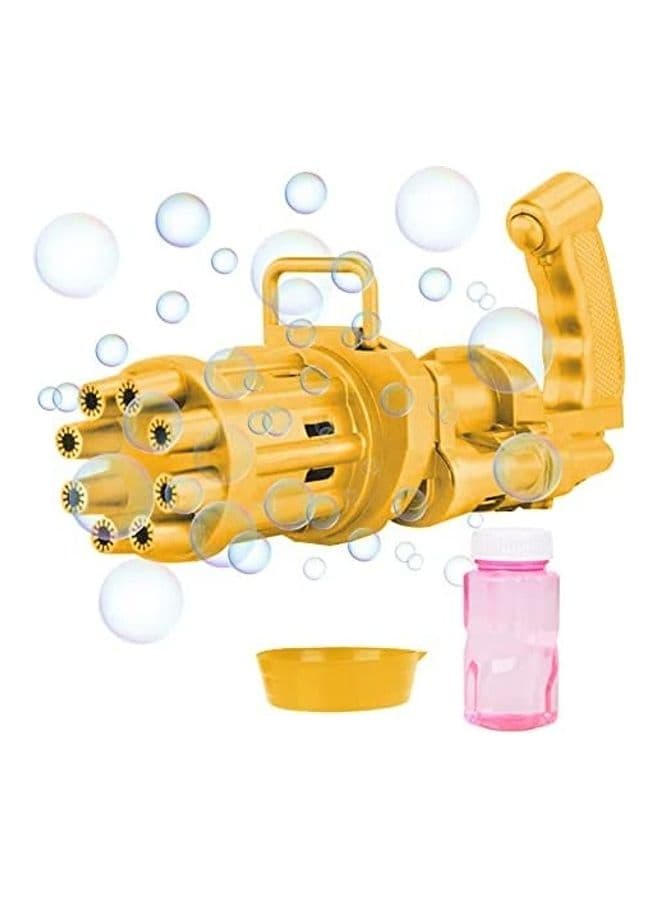 8-Hole Electric Bubble Maker Machine Gun Toy