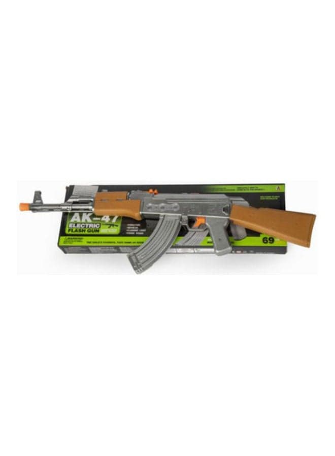 Electric Flash Gun AK47 Toy with Firing Sound For Kids