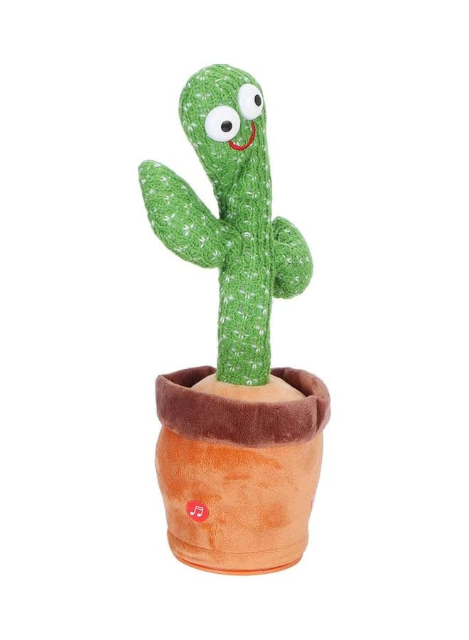 Electric Dancing Cactus Plant Stuffed Toy With Music