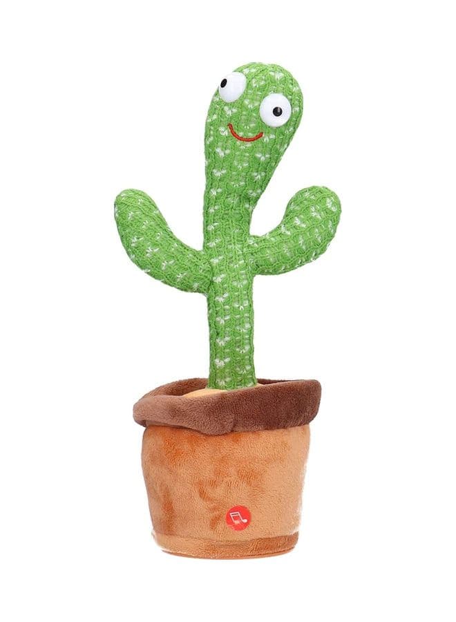 Electric Dancing Cactus Plant Stuffed Toy With Music