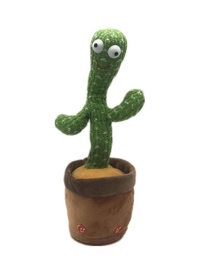 Electric Dancing Cactus Plant Stuffed Toy With Music