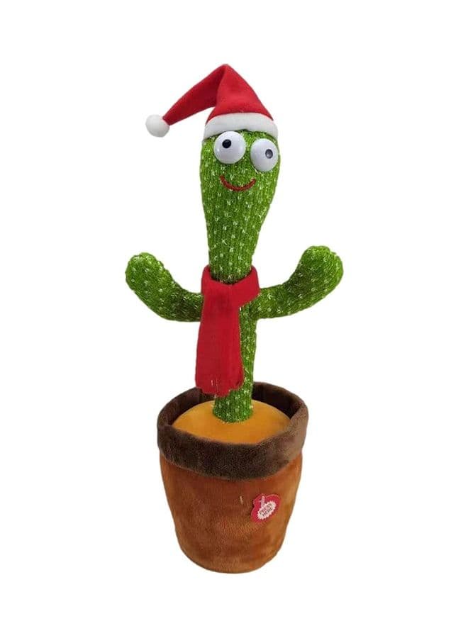 Electric Dancing Cactus Plant Stuffed Toy With Music