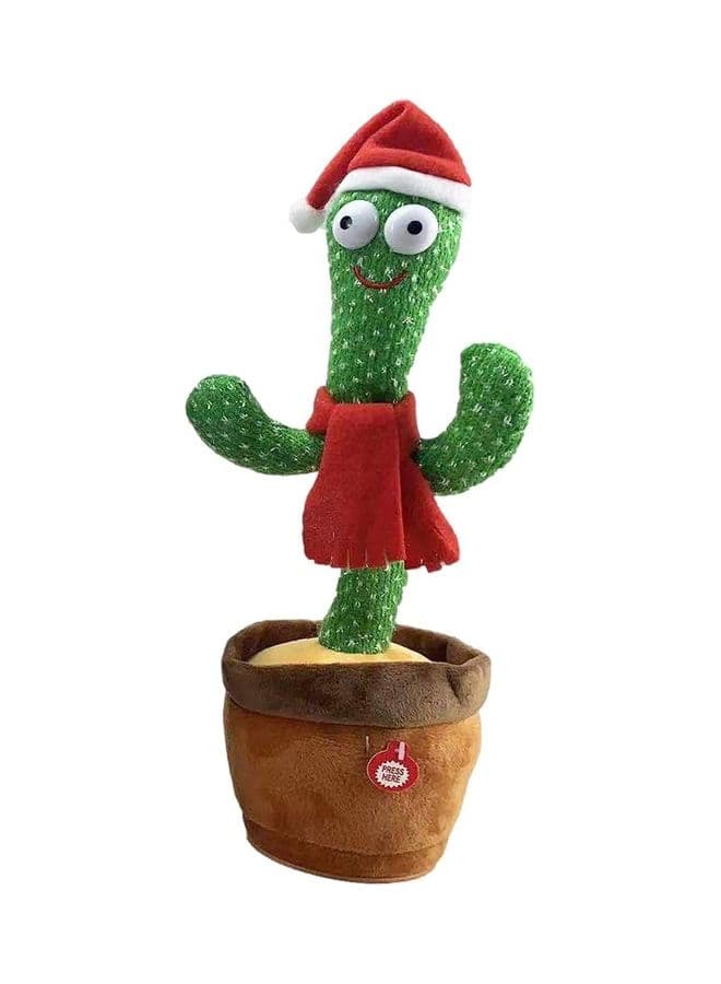 Electric Dancing Cactus Plant Stuffed Toy With Music