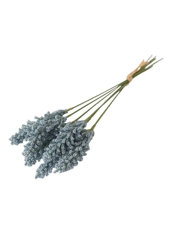 Artificial Lavender Flower Bouquet Blue/Green