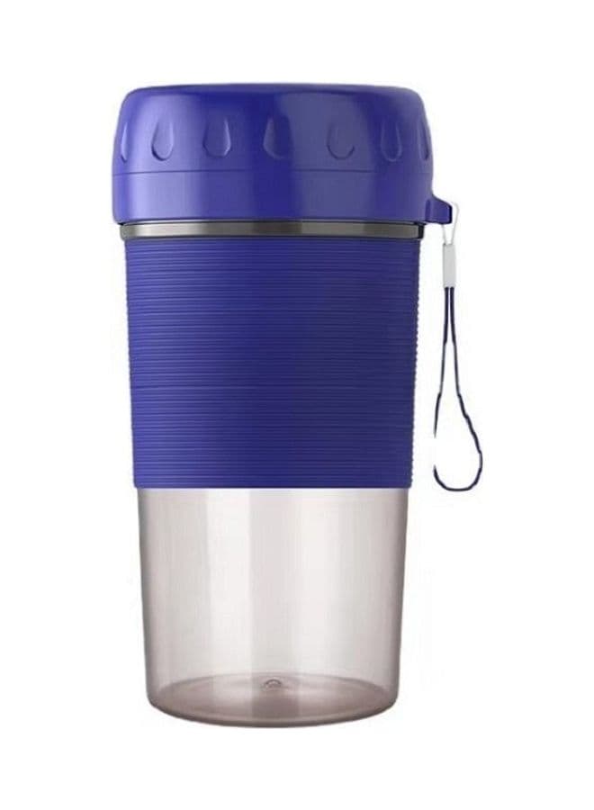 USB Rechargeable Juicer Blender 300 ml 10 W JCBB001 Blue/Clear