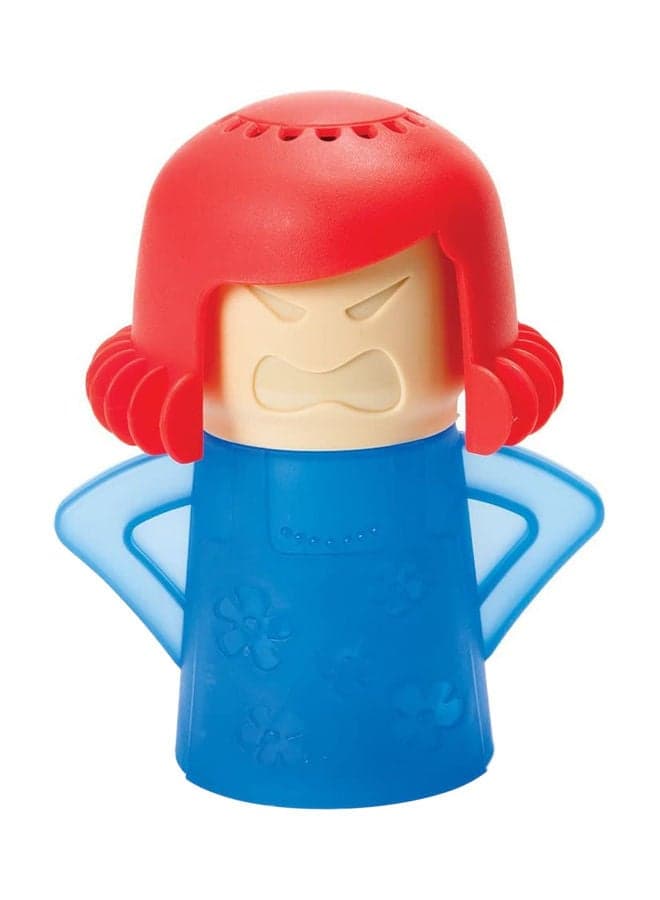 Angry Mama Microwave Oven Cleaner Blue/Red/Beige