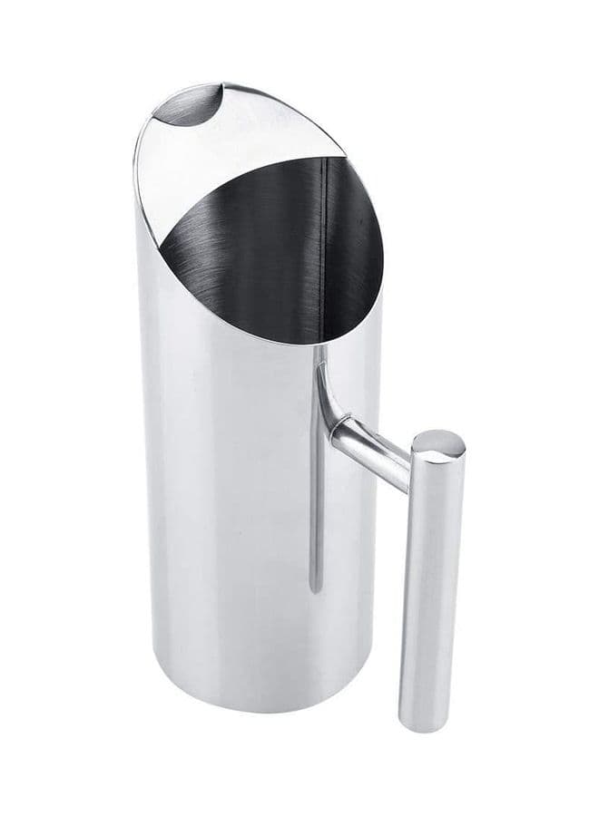 Stainless Steel Water Jug Silver