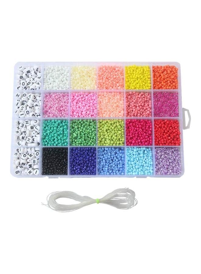 Letter And Mini Seed Bead Set
