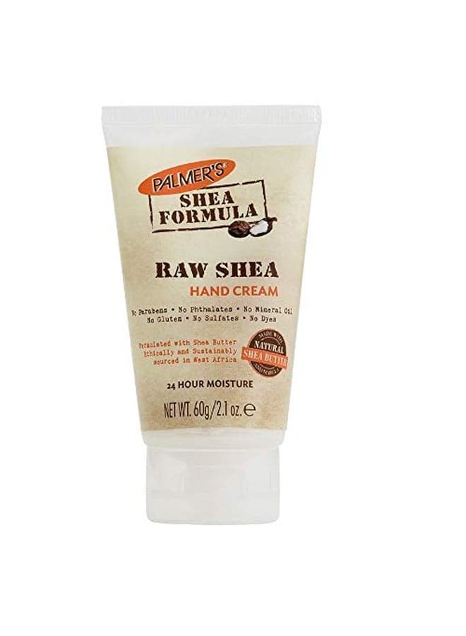 Raw Shea Butter Hand Cream Soap Beige/White 60grams