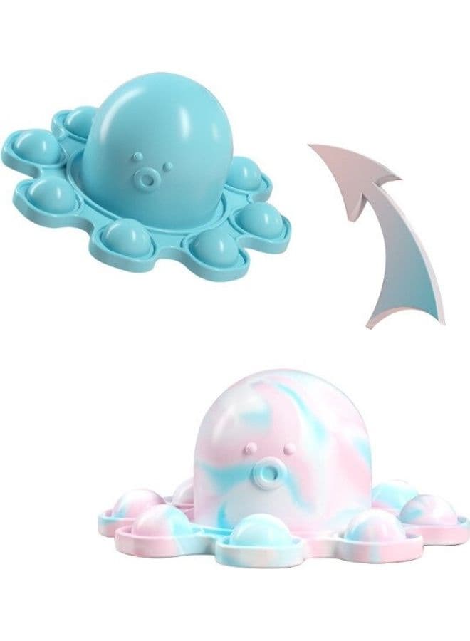 Flipped Octopus Pop Fidget Squishy Toy