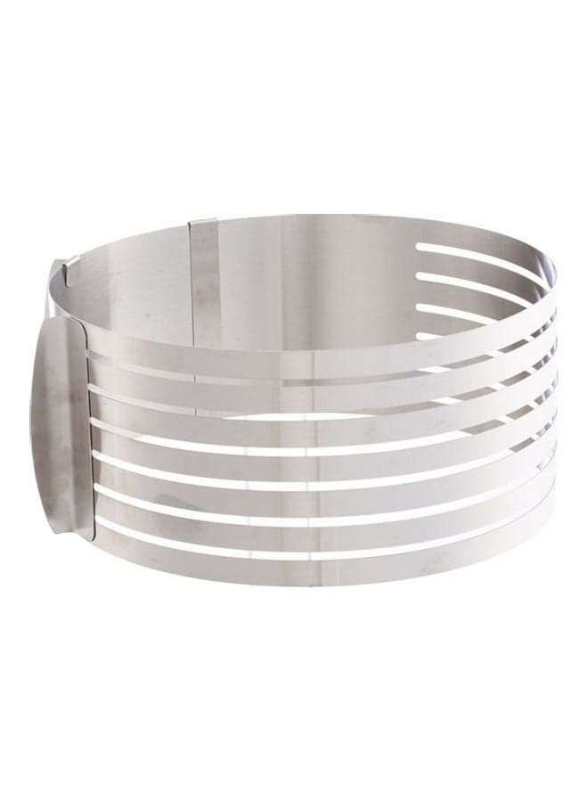 Stainless Steel Cake Layer Slicer Silver 16x20cm