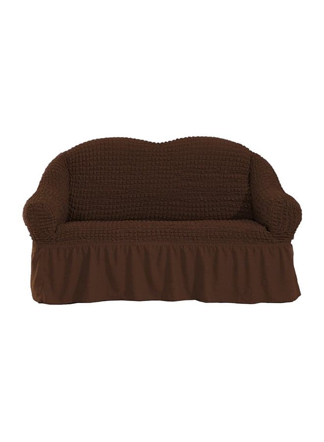 Two Seater Sofa Cover Brown 170x100x100cm