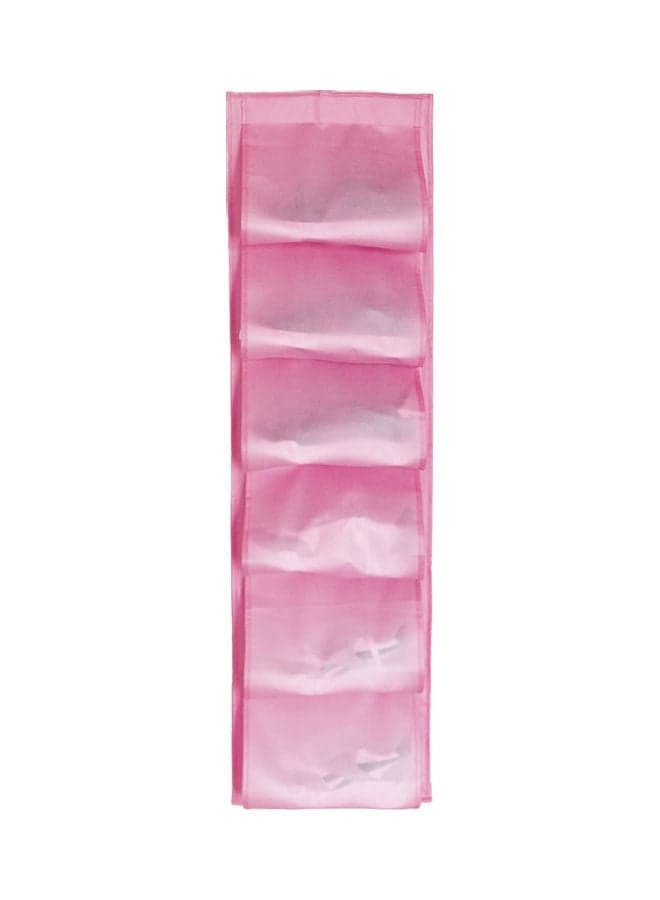 Shoes Hanging Storage Bag Pink