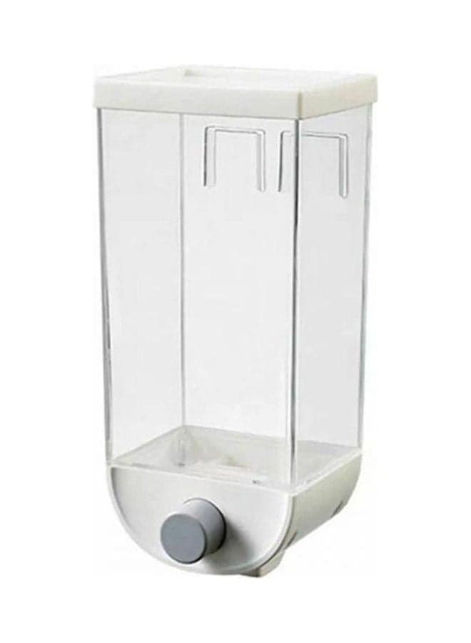 Dispenser Rice Pasta And Beans Clear