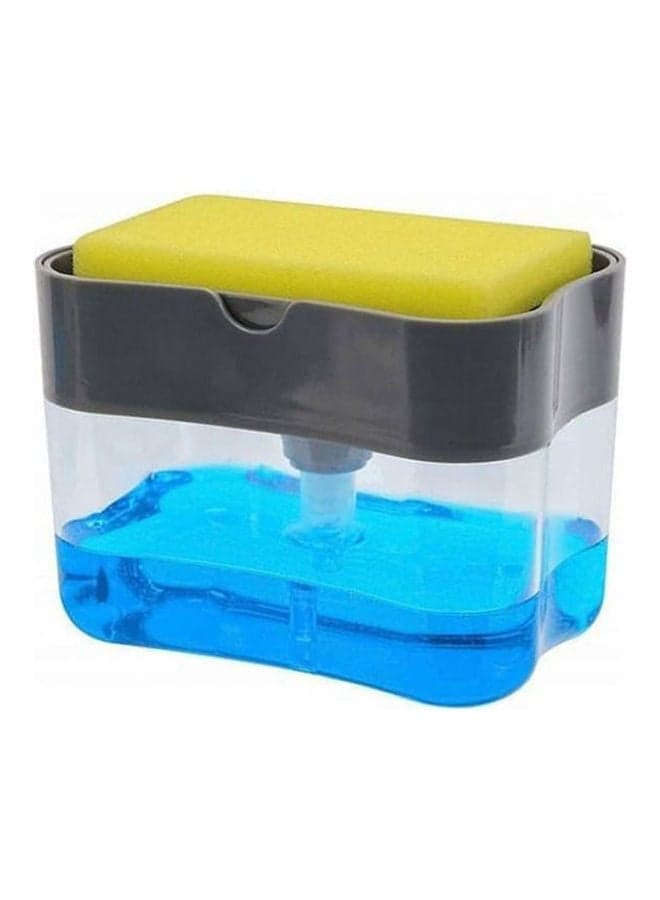 Dish Soap Dispenser Is Provided With Soap Clear 15.4X12X9.4cm