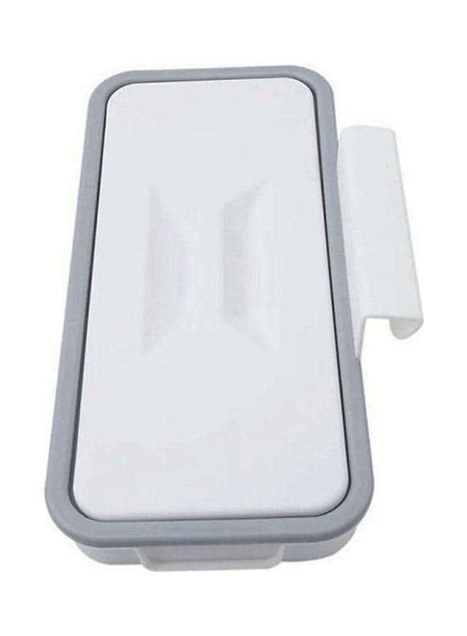 Garbage Bag Holder For Home And Cars White 26.8X5.2X12.8cm