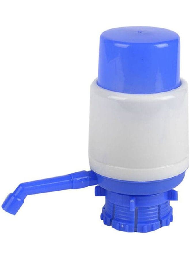Water Hand Press Pump For Bottled Water Dispenser Home Office Blue
