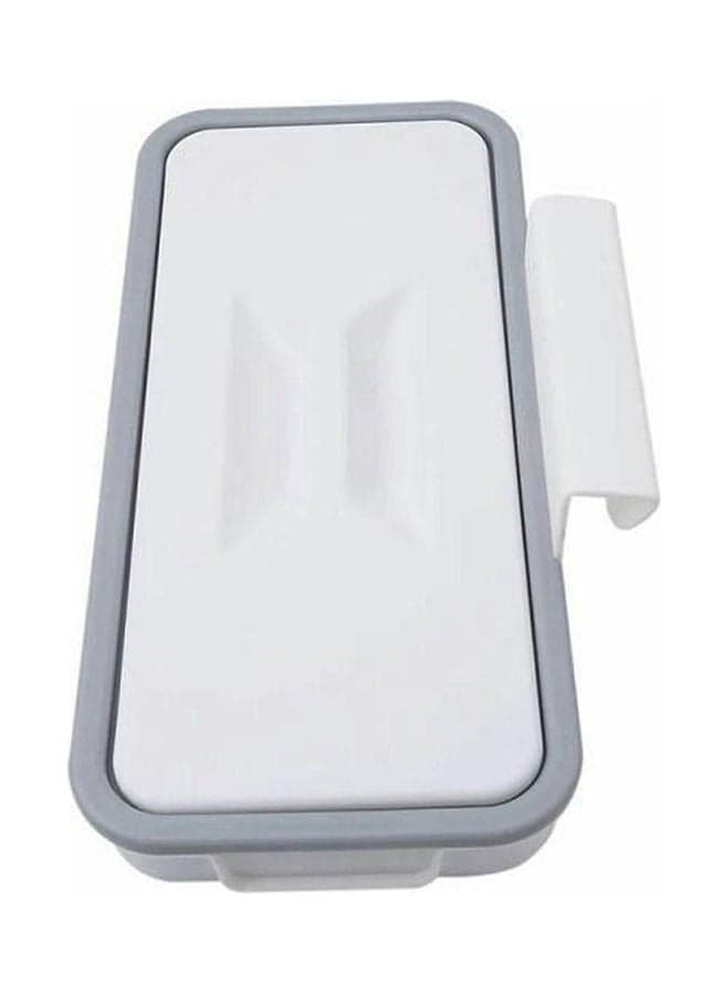 Garbage Bag Holder For Home And Car Grey/White
