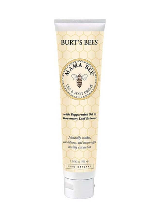 Mama Bee Peppermint Oil Leg And Foot Cream Multicolour