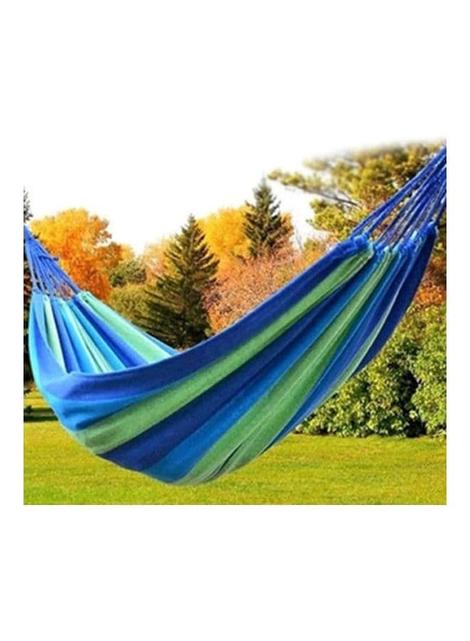 Outdoor Canvas Hammock Multicolour